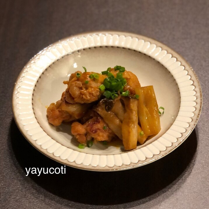 おつまみにも!手羽元の旨辛煮